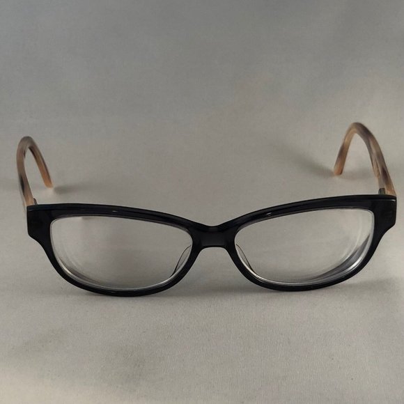 Roberto Cabras RB 701 HV2 HM Eyeglass Frame Black Brown Tan Flex Clear 52-14-140 - Picture 7 of 12